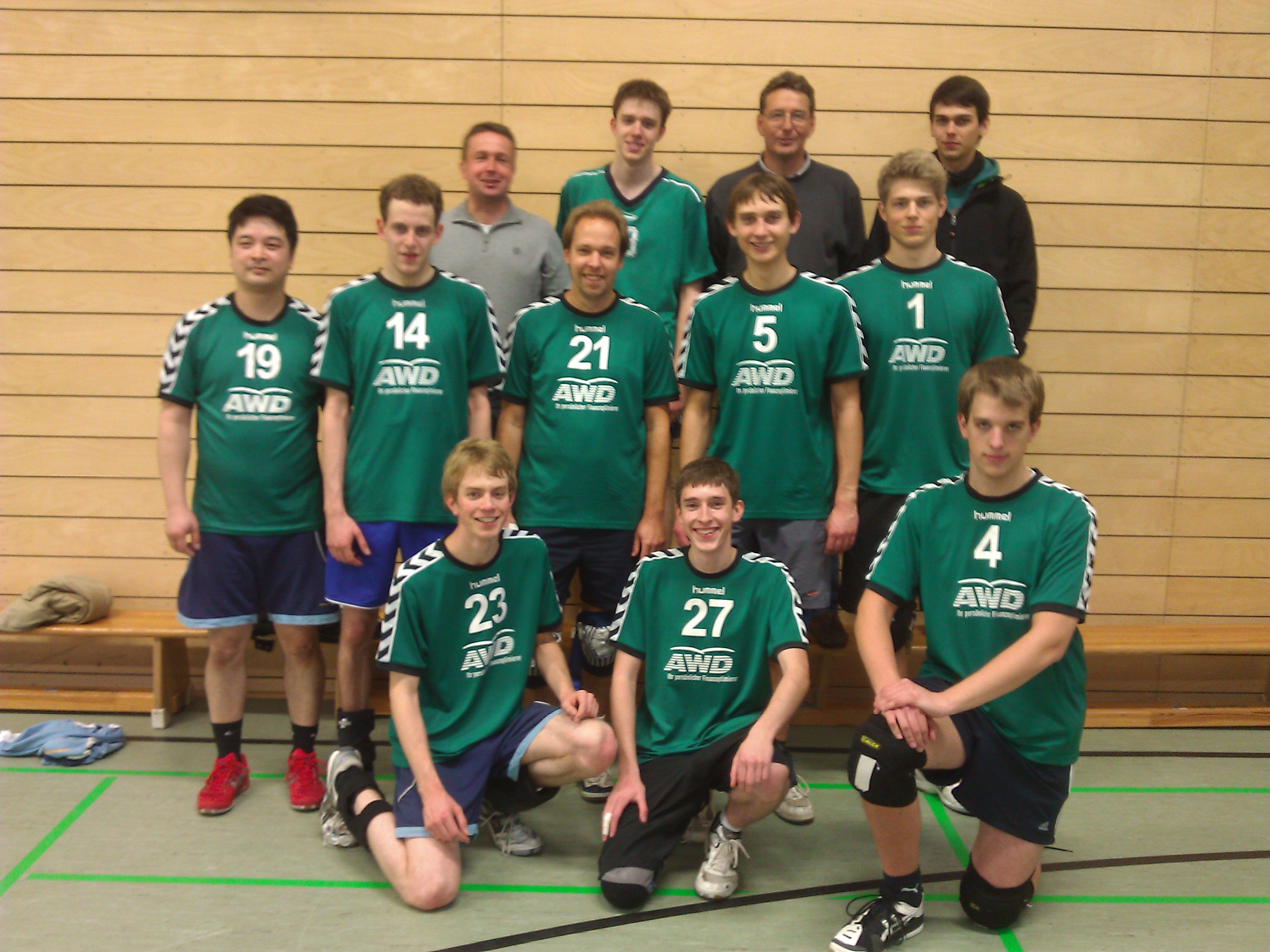 Mannschaftsfoto der 2. Herren